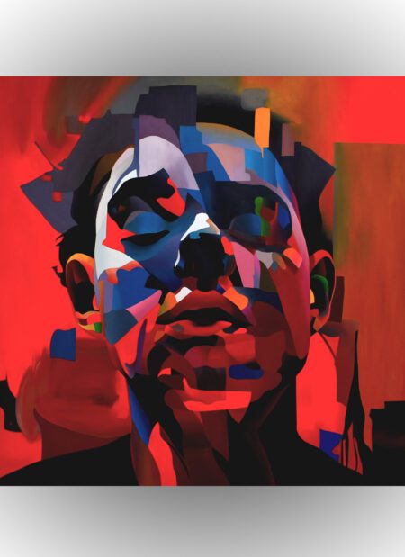 The Strength of Tomorrow original acrylic painting by Paul Kneen