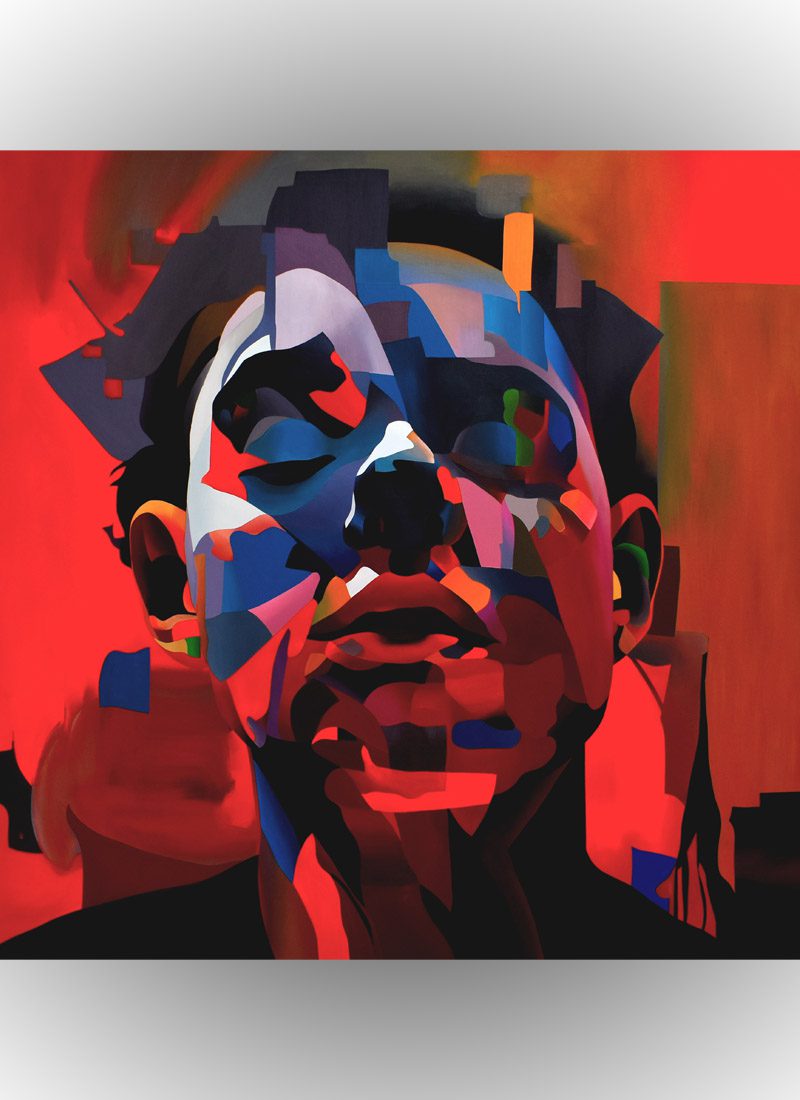 The Strength of Tomorrow original acrylic painting by Paul Kneen