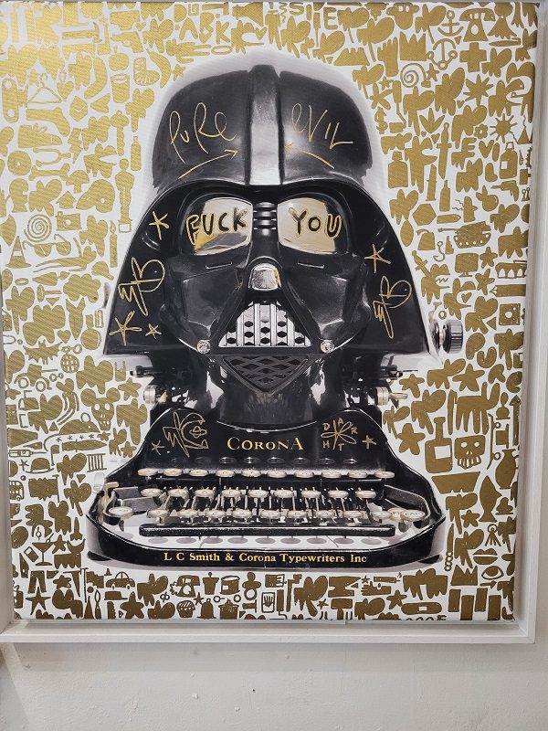 Darth Vader typewriter by Pure Evil