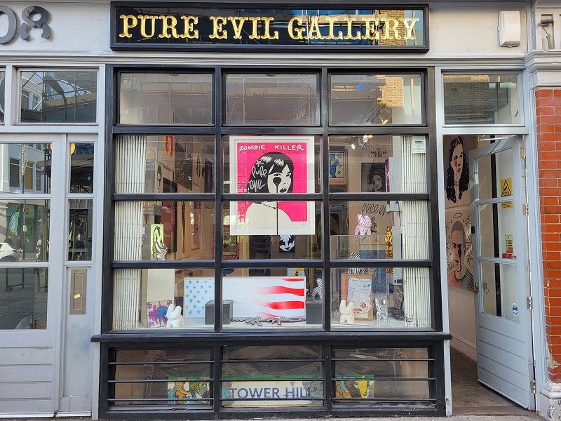 The Pure Evil Gallery, Shoreditch, London