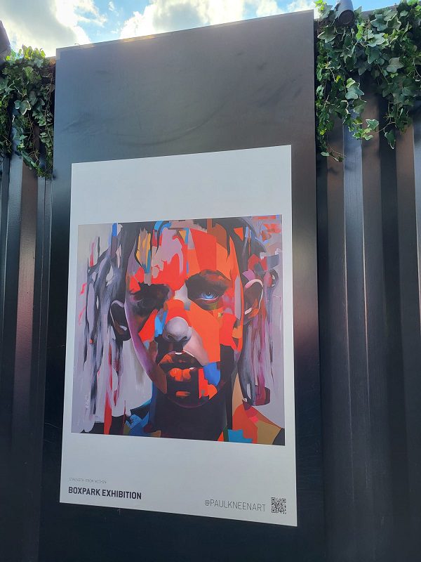 Paul Kneen solo exhibition at Boxpark London