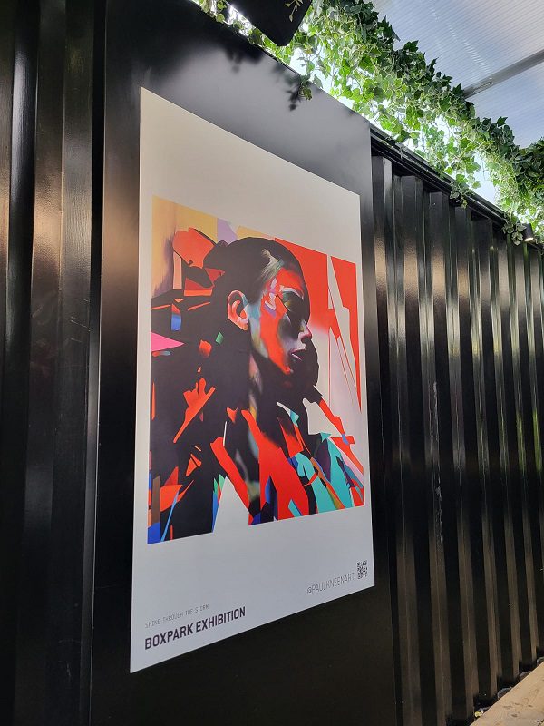 Paul Kneen solo exhibition at Boxpark London