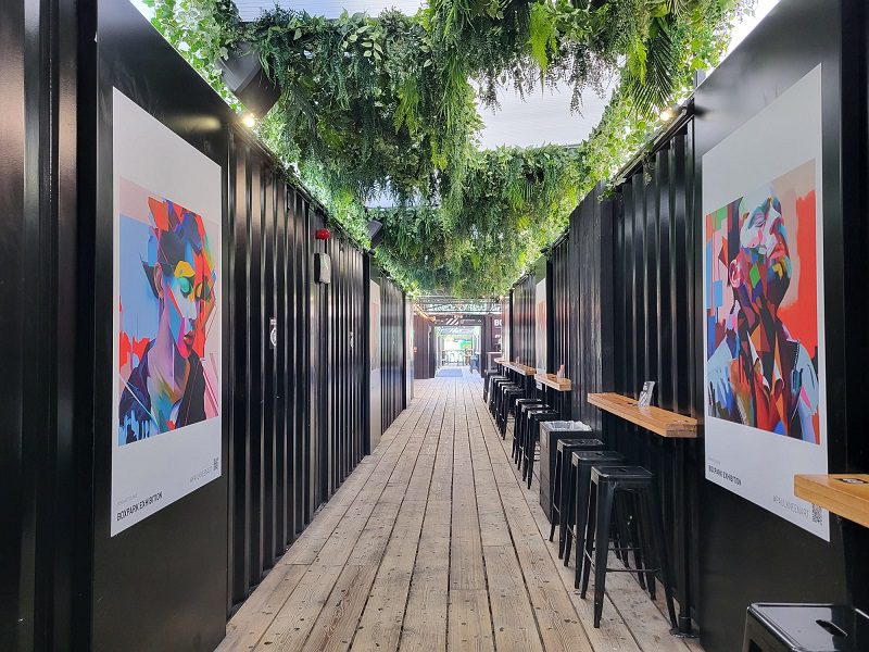 Paul Kneen solo exhibition at Boxpark London