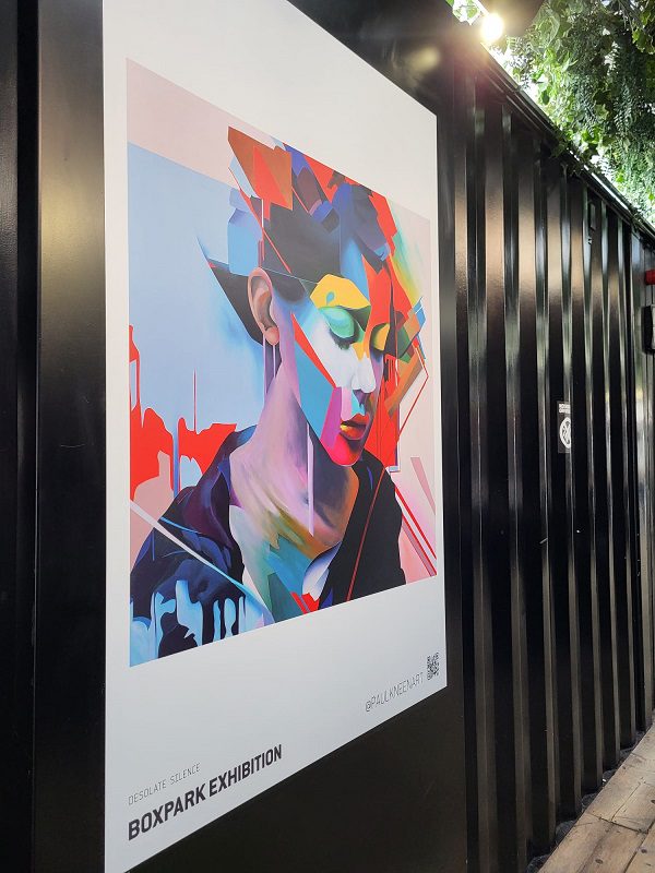 Paul Kneen solo exhibition at Boxpark London