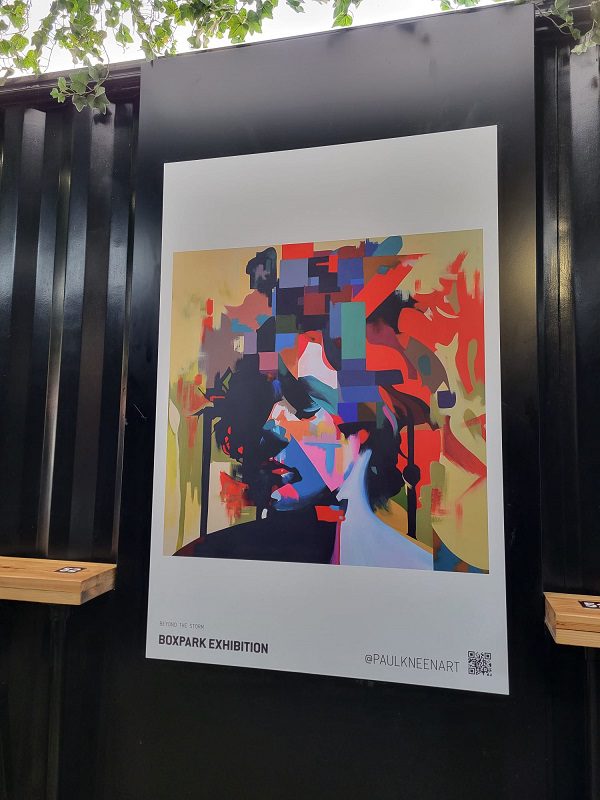 Paul Kneen solo exhibition at Boxpark London