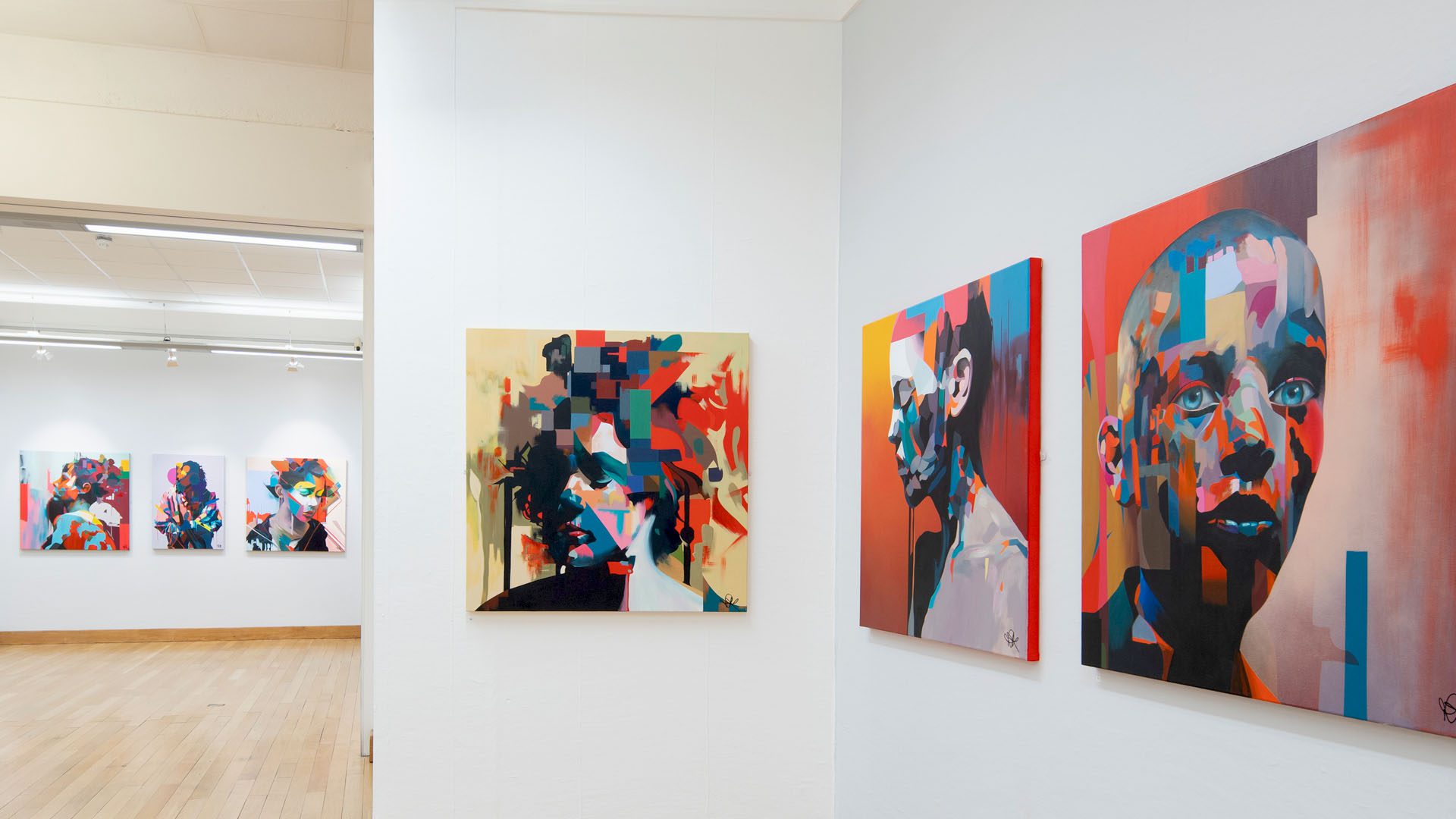 PAINtings exhibitions at Peterborough Museum & Art Gallery by Paul Kneen