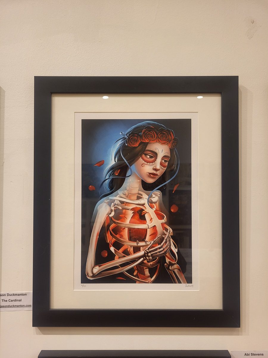 Just a few of the stunning artworks on display at the 'Shine' exhibition One of the pieces on display at the Shine exhibition