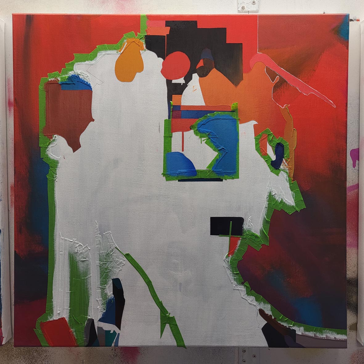 Brain Fog painting stage 1