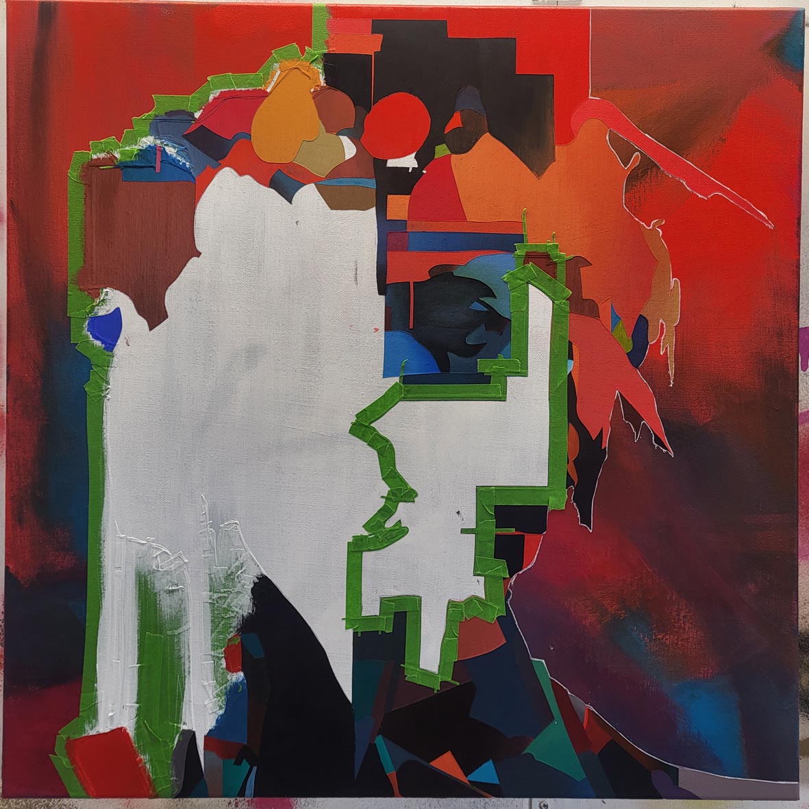Brain Fog painting stage 2