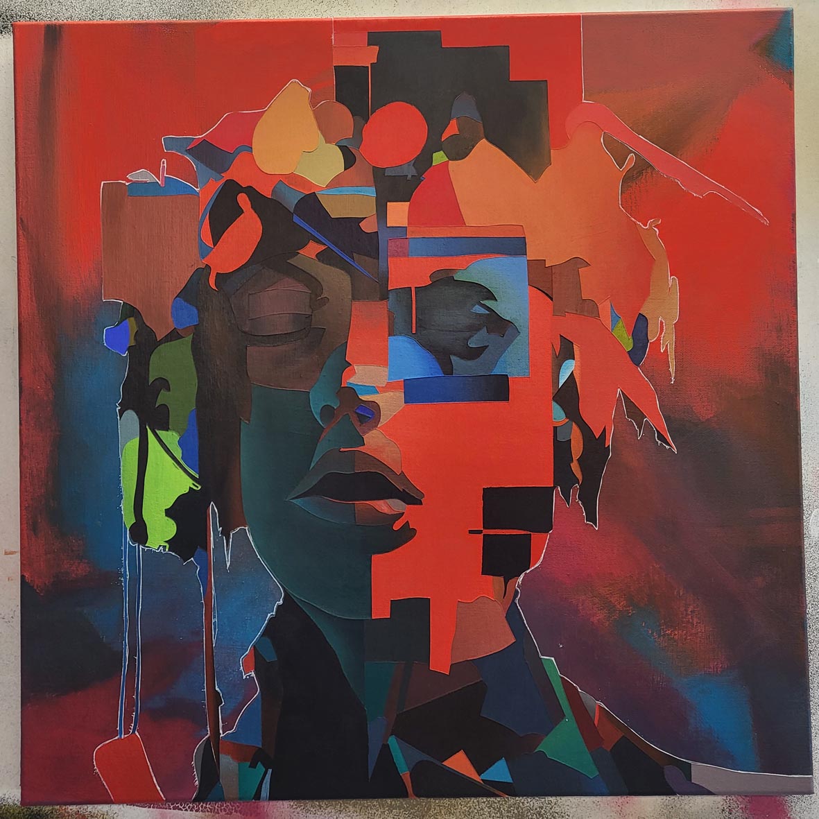 Brain Fog painting stage 5