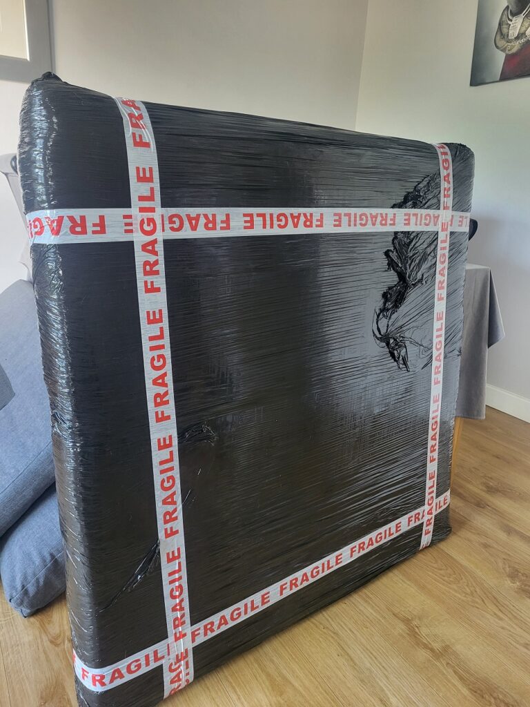 My painting 'Strength from Within' all packed up ready to be shipped to Germany My painting strength from within all packed up ready to be shipped to Germany