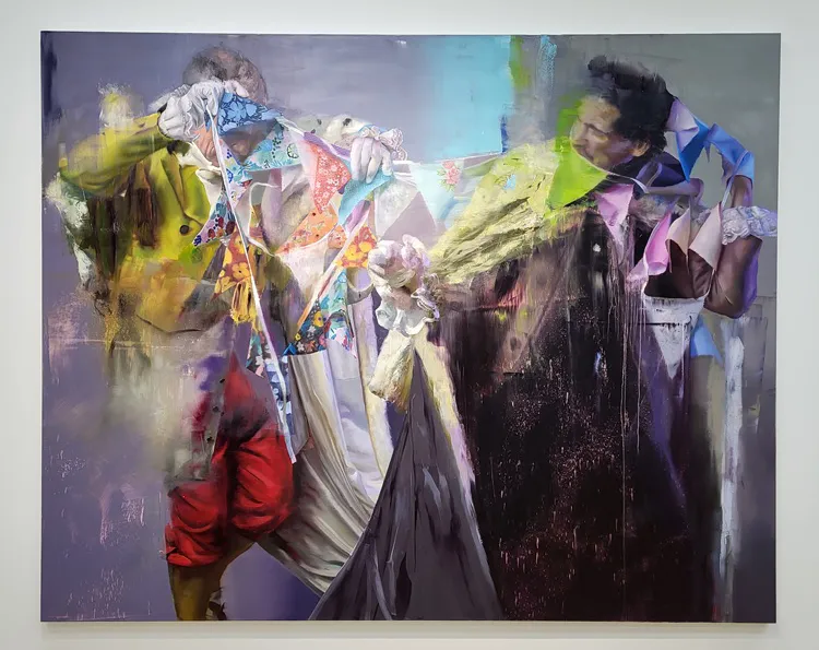 Conor Harrongton's work at Ben Brown Gallery