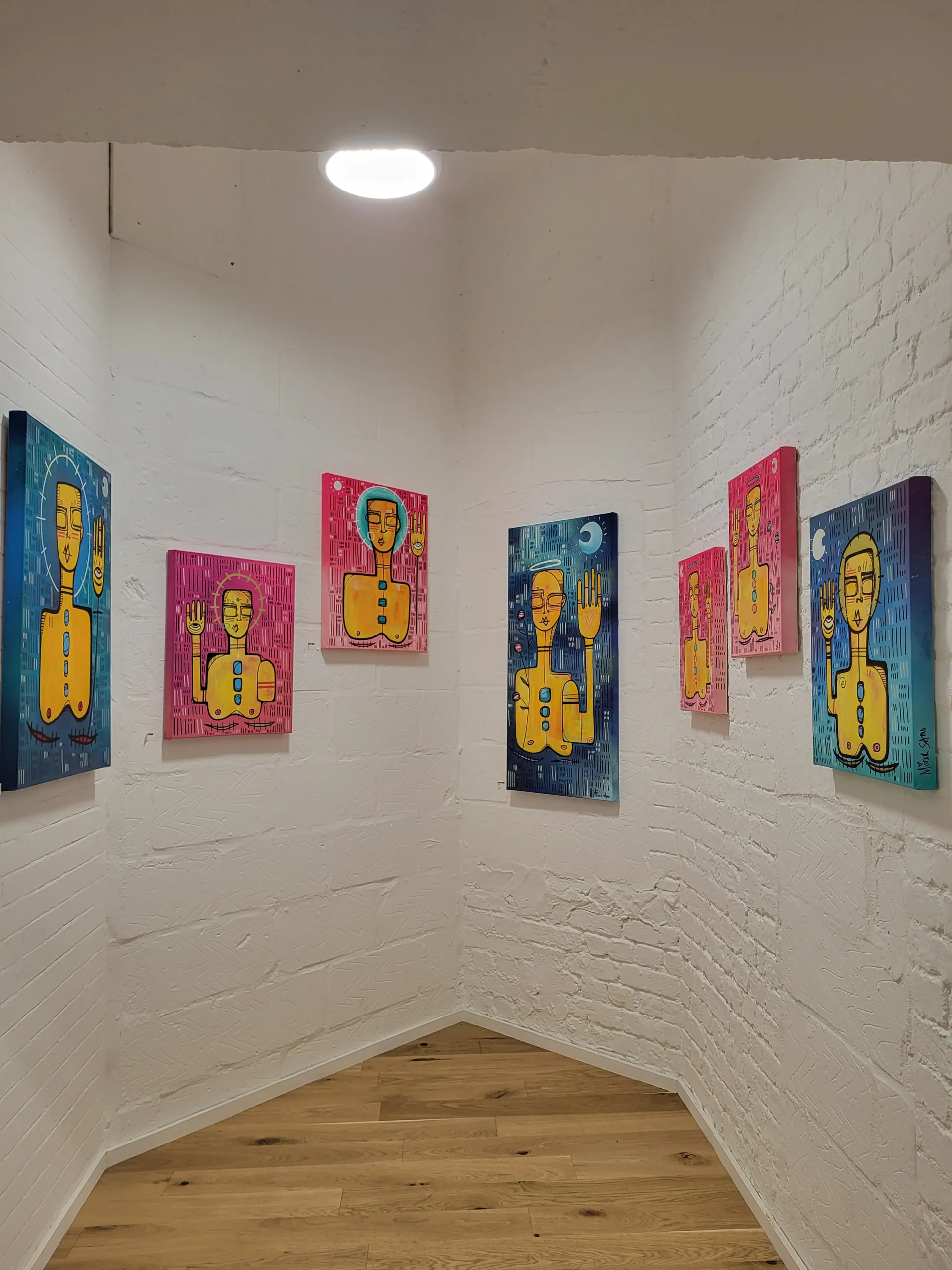 Mister Samo exhibition at Edit Gallery