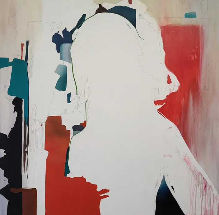 Not every storm is loud painting stage 2