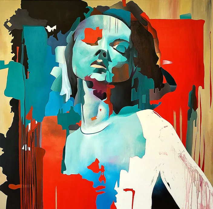 Not every storm is loud painting stage 4