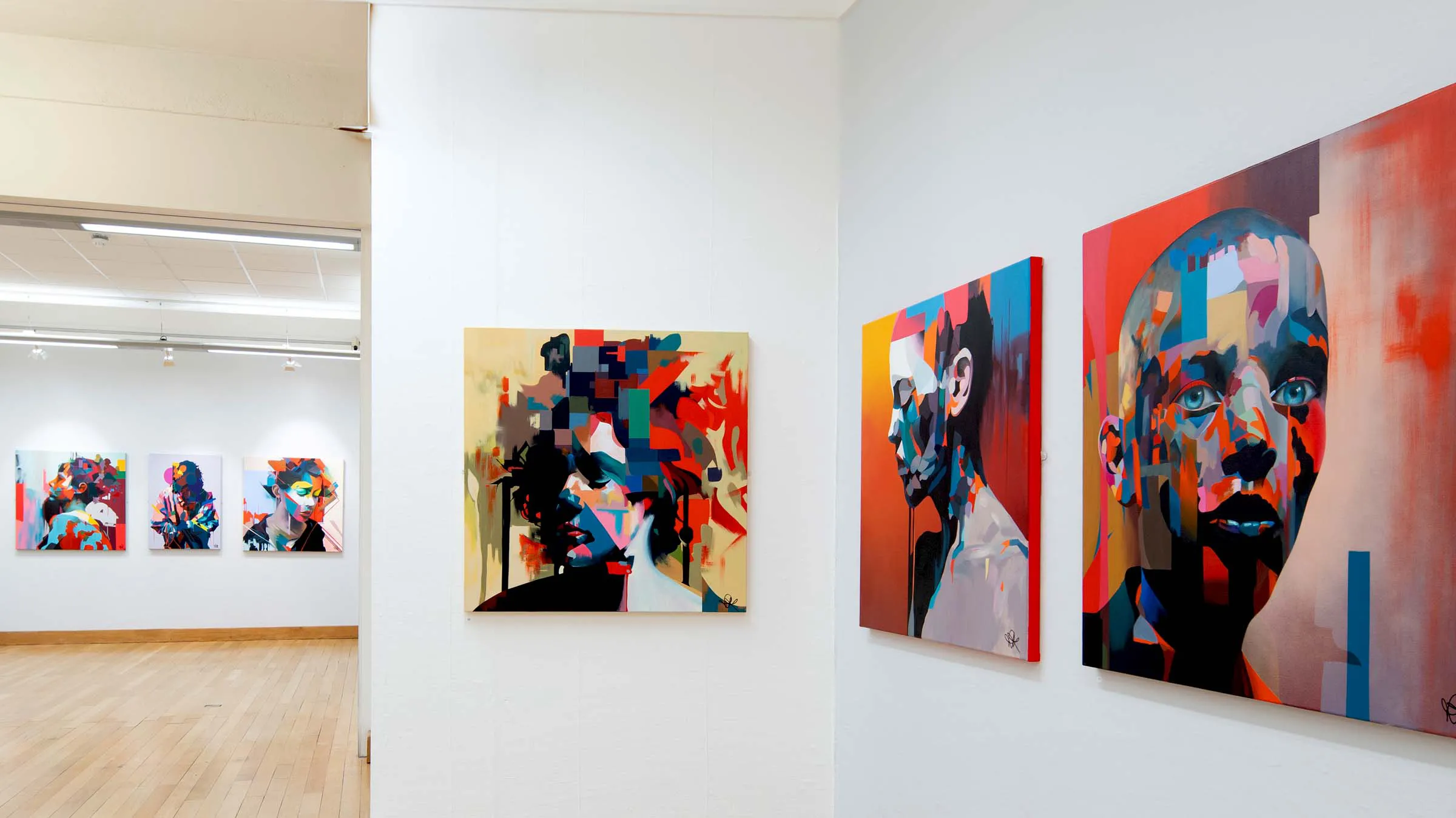 Why I Paint Abstract Portraits: Exploring Emotion Through Structure