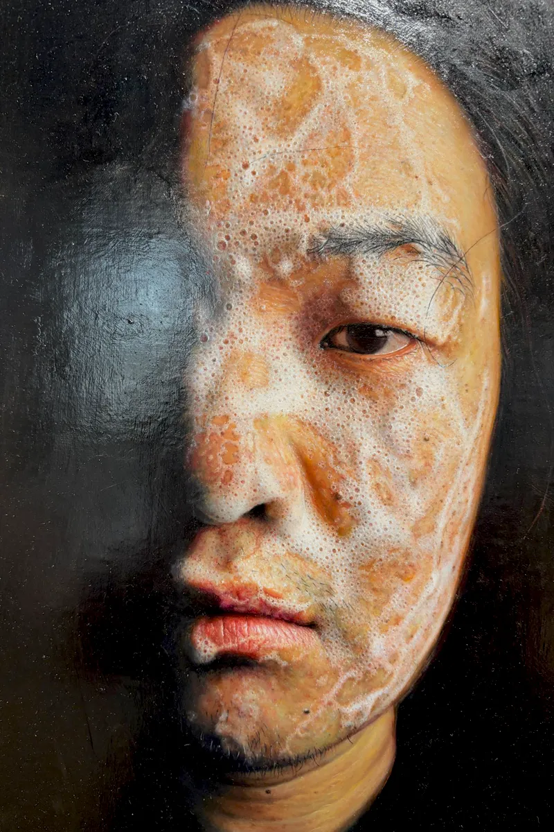 photorealism oil painting for Royal Portrait Painters exhibition 2026