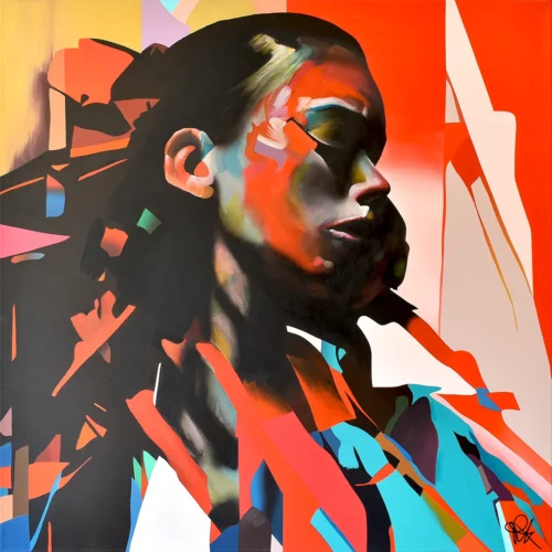 shine-through-the-storm-abstract-portrait-painting