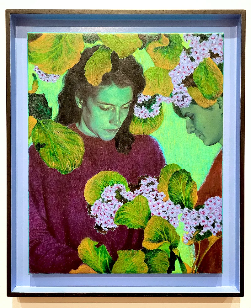 Charlie and Magda by Michael Slusakowicz at the National Portrait Gallery Charlie and Magda by Michael Slusakowicz at the National Portrait Gallery